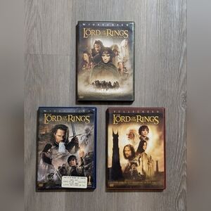 Lord of the Rings DVD Set - Preloved